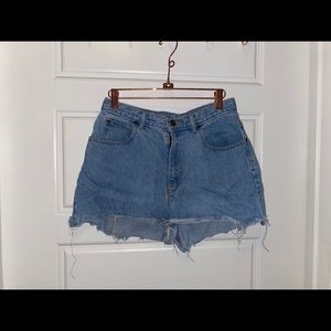 Jean shorts